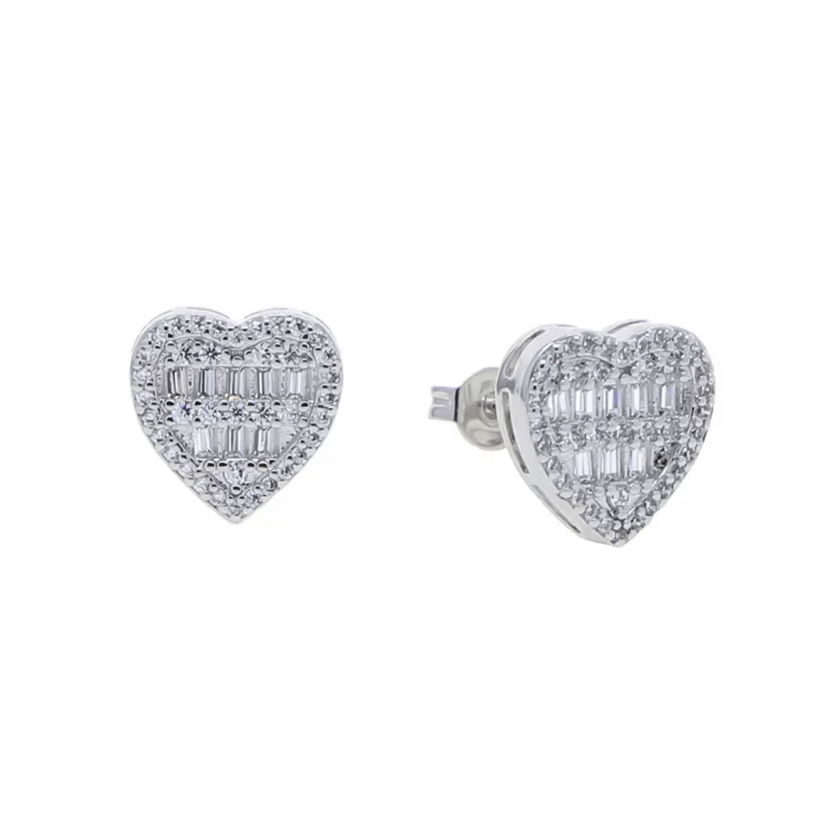 ARIA HEART STUDS