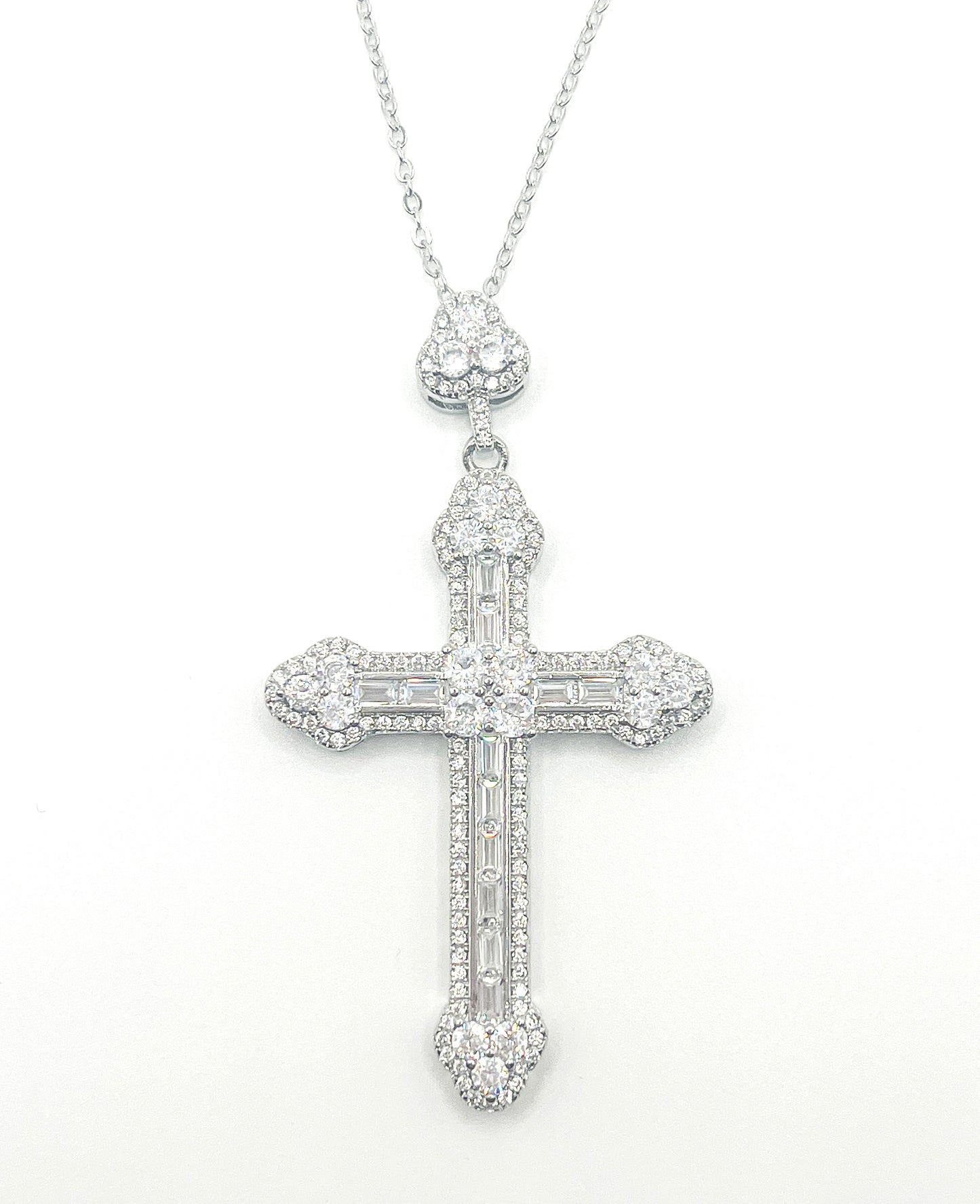 DIAMOND DRIP CROSS