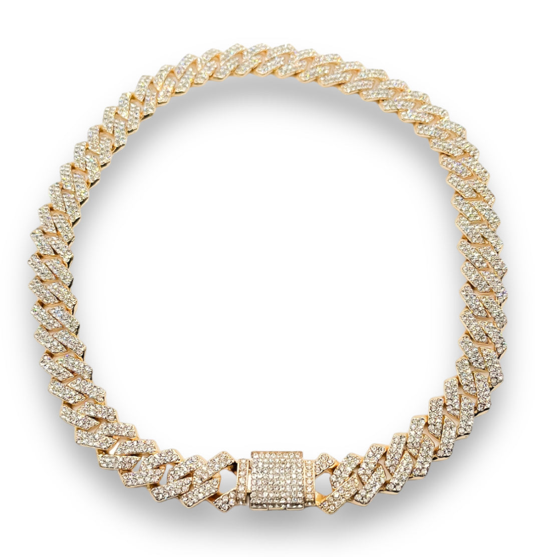 Gold Cuban Chain Link Necklace