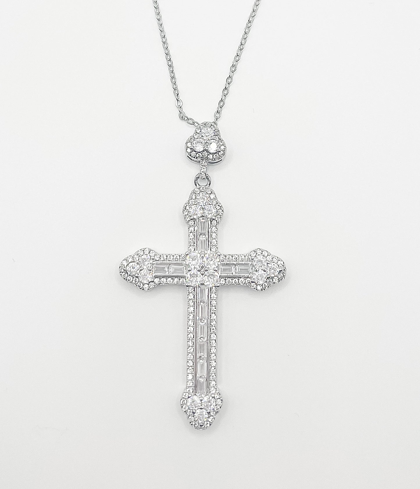 DIAMOND DRIP CROSS